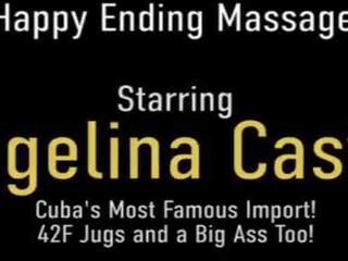 Extraordinary μασάζ και μουνί fucking&excl; κουβανέζικο seductress angelina castro παίρνει dicked&excl;
