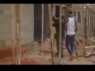 Africano nigerian ghetto juveniles gangbang un vergine / parte 1
